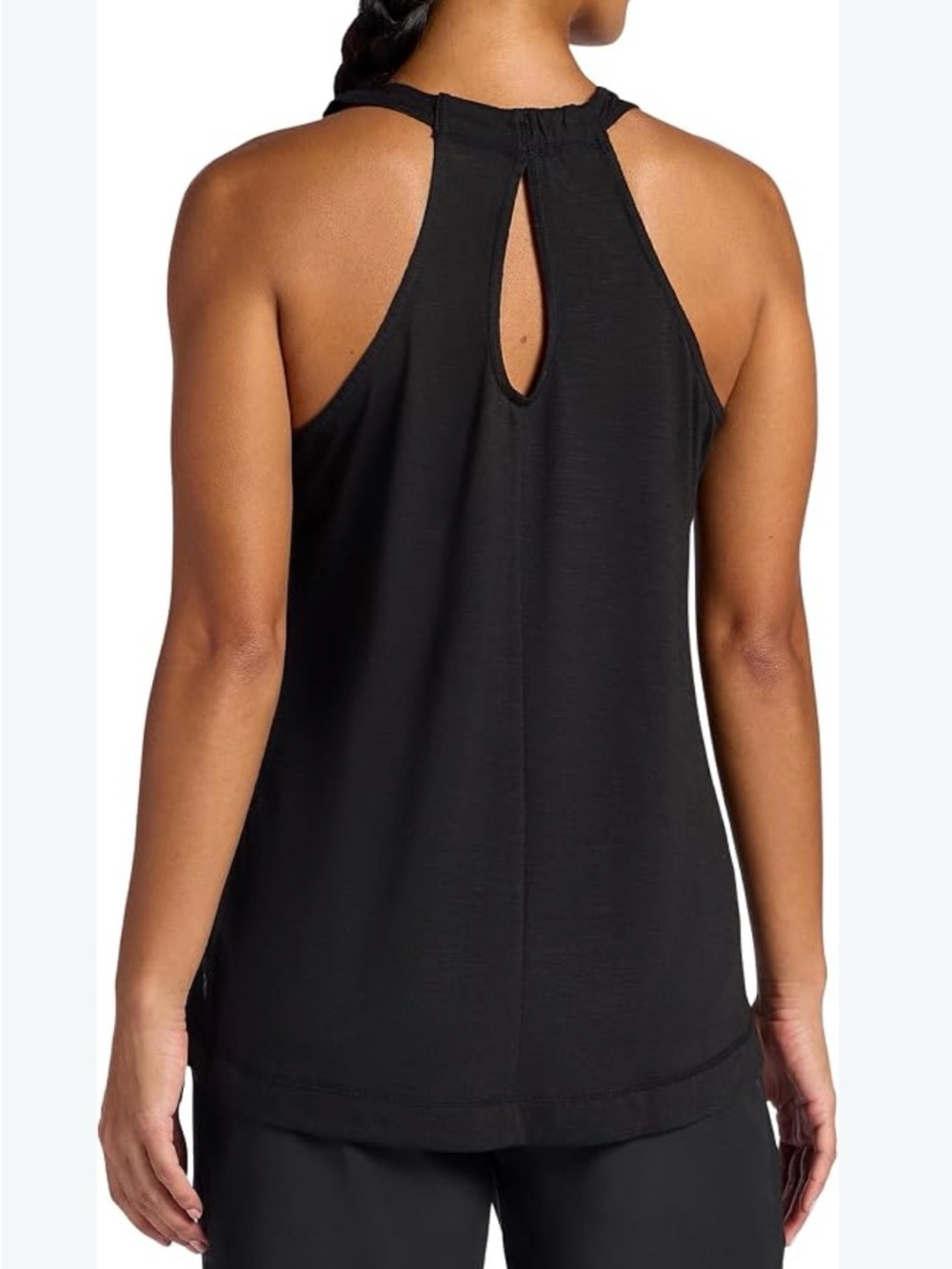 Gaiam Women’s Racer Back Tank // Black // Large